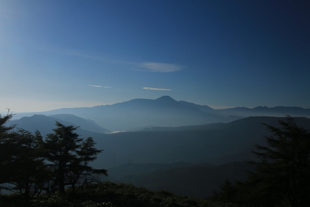 三峰山　大展望台からの富士山